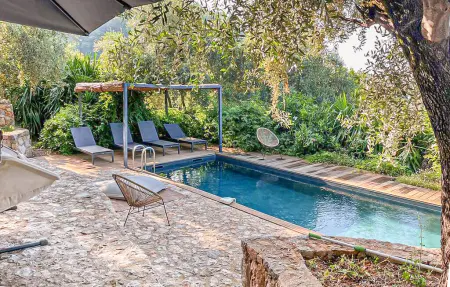 Maison 4 chambres avec piscine chauffée à Grasse : photo 9