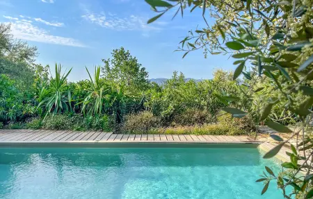 Maison 4 chambres avec piscine chauffée à Grasse : photo 10