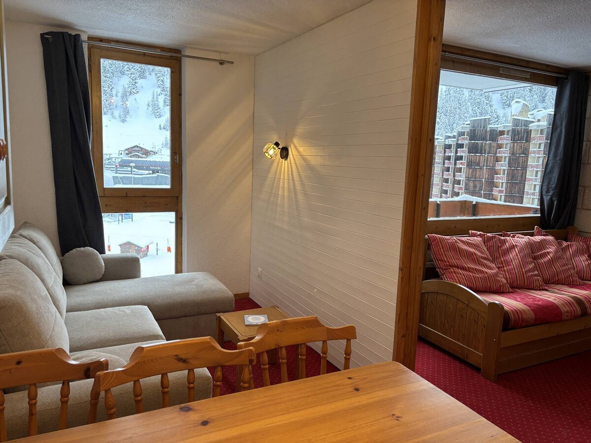 Studio divisible 5 pers., balcon sud, skis aux pieds - Photo 1
