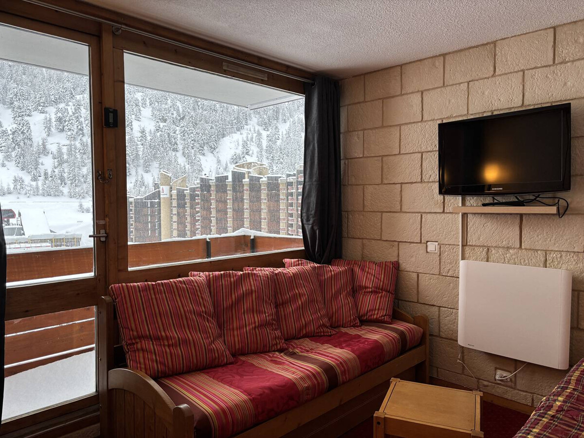 Studio divisible 5 pers., balcon sud, skis aux pieds - Photo 7