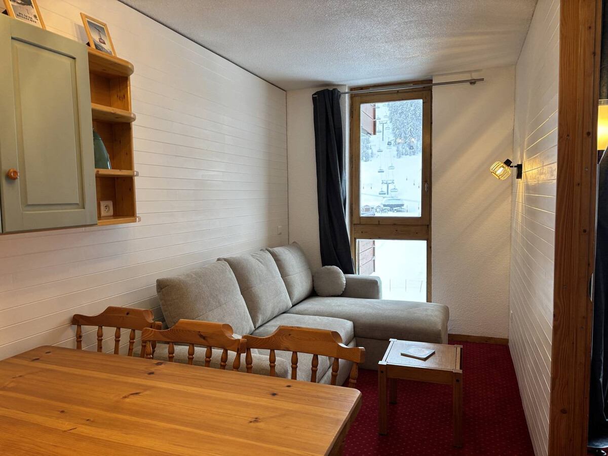 Studio divisible 5 pers., balcon sud, skis aux pieds - Photo 8