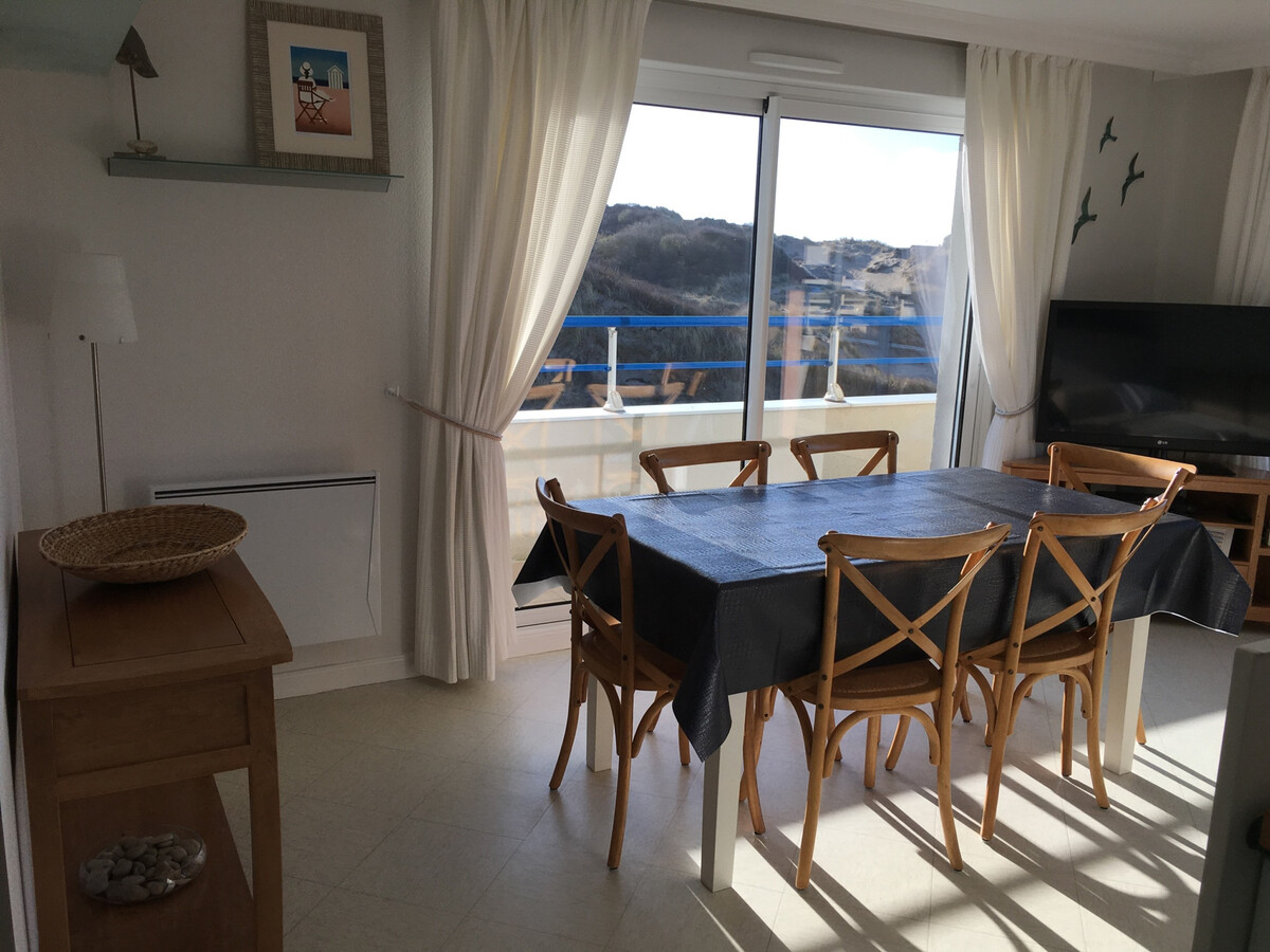 Appartement 3 chambres, balcon sud à 200m de la plage - Photo 2
