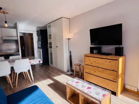 Studio 4 pers. aux Deux Alpes, balcon plein sud : photo 2