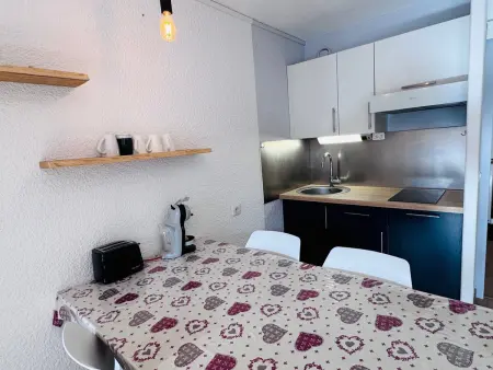 Studio 4 pers. aux Deux Alpes, balcon plein sud : photo 5