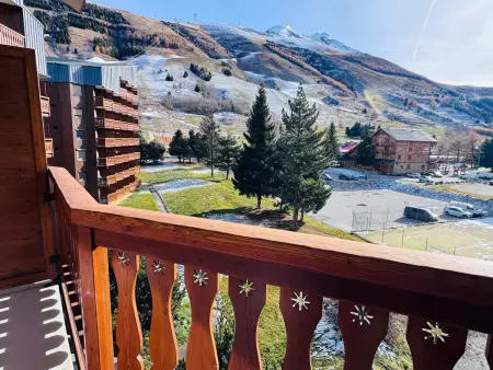 Studio 4 pers. aux Deux Alpes, balcon plein sud : photo 12