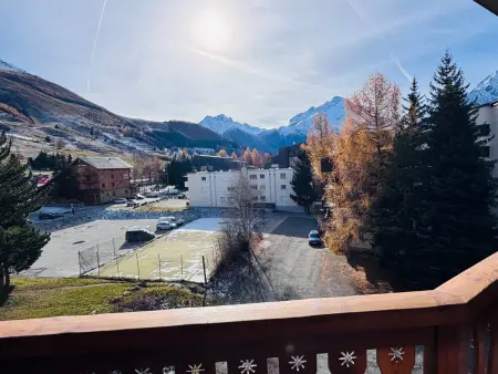 Studio 4 pers. aux Deux Alpes, balcon plein sud : photo 13