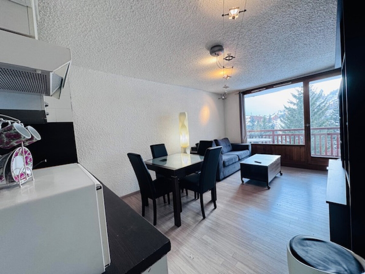 Studio 4 pers. aux Deux Alpes, balcon sud, garage - Photo 4