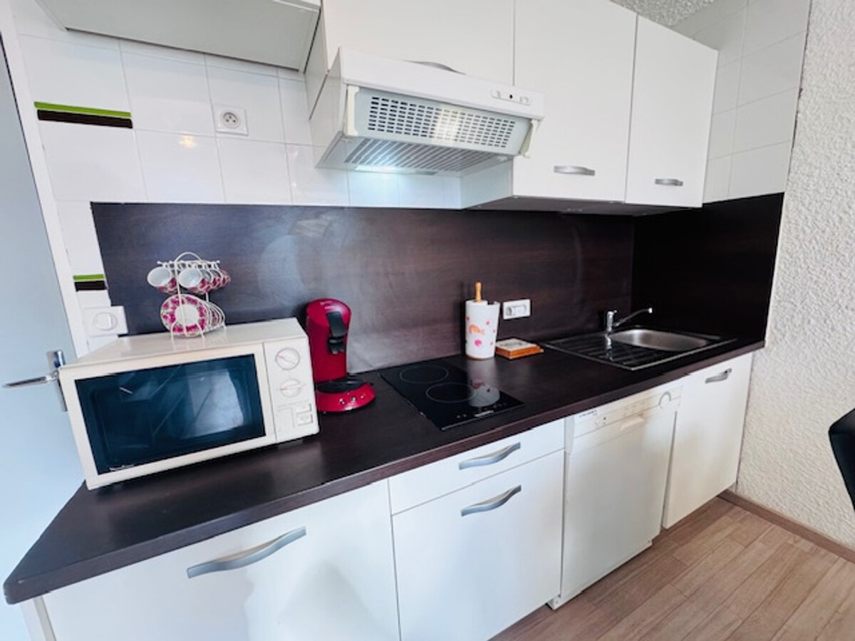 Studio 4 pers. aux Deux Alpes, balcon sud, garage - Photo 8