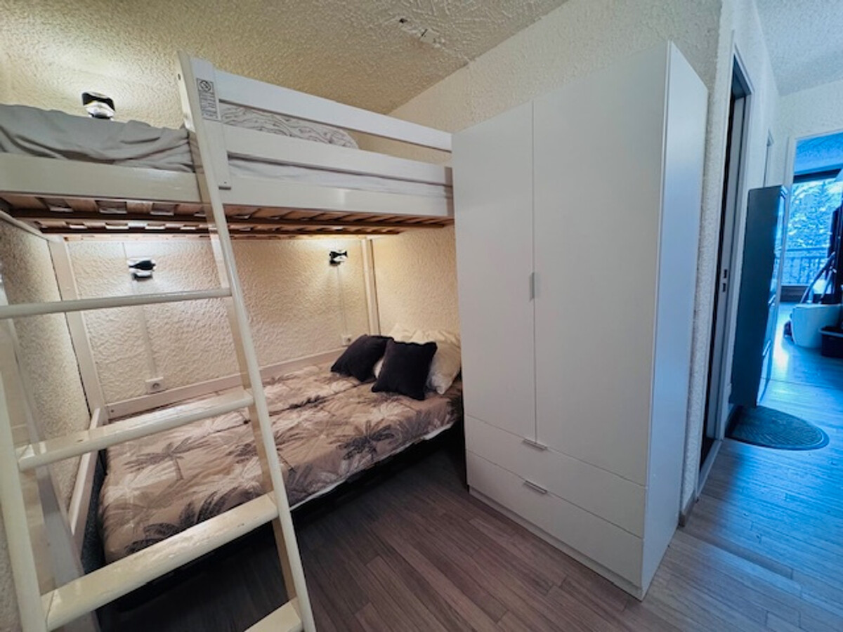 Studio 4 pers. aux Deux Alpes, balcon sud, garage - Photo 10
