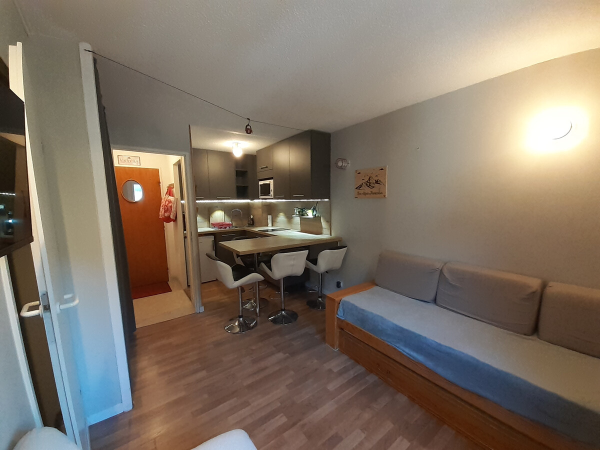Studio cabine 4 pers. à Valfréjus, 20m télécabine - Photo 2