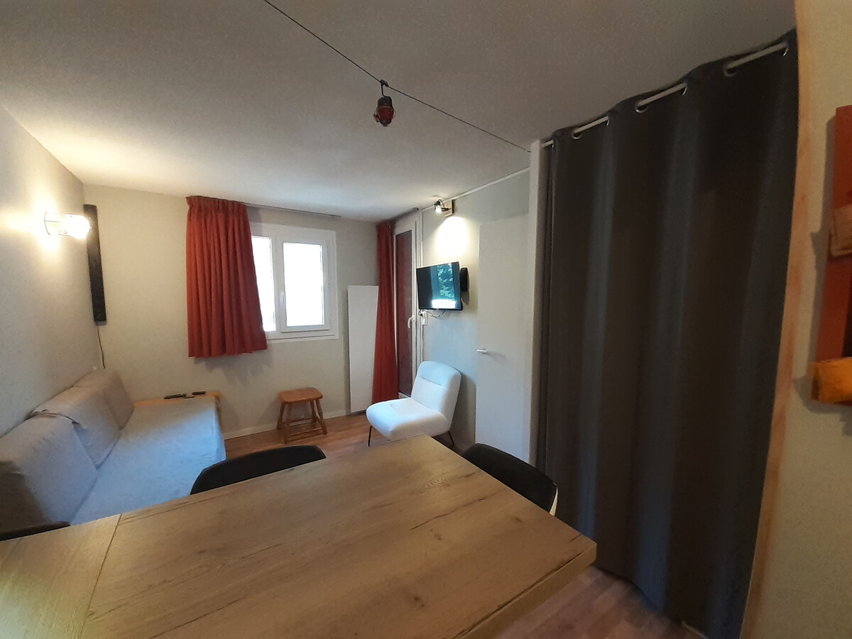 Studio cabine 4 pers. à Valfréjus, 20m télécabine - Photo 4