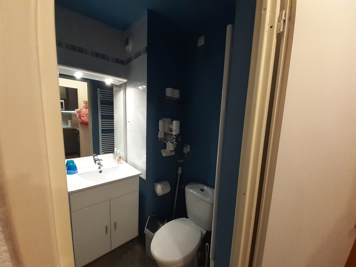 Studio cabine 4 pers. à Valfréjus, 20m télécabine - Photo 8