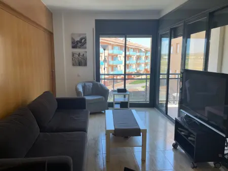 Location appartement à L'Ampolla, Appartement en front de mer, moderne pour 4 personnes avec terrasse et parking à LAmpolla