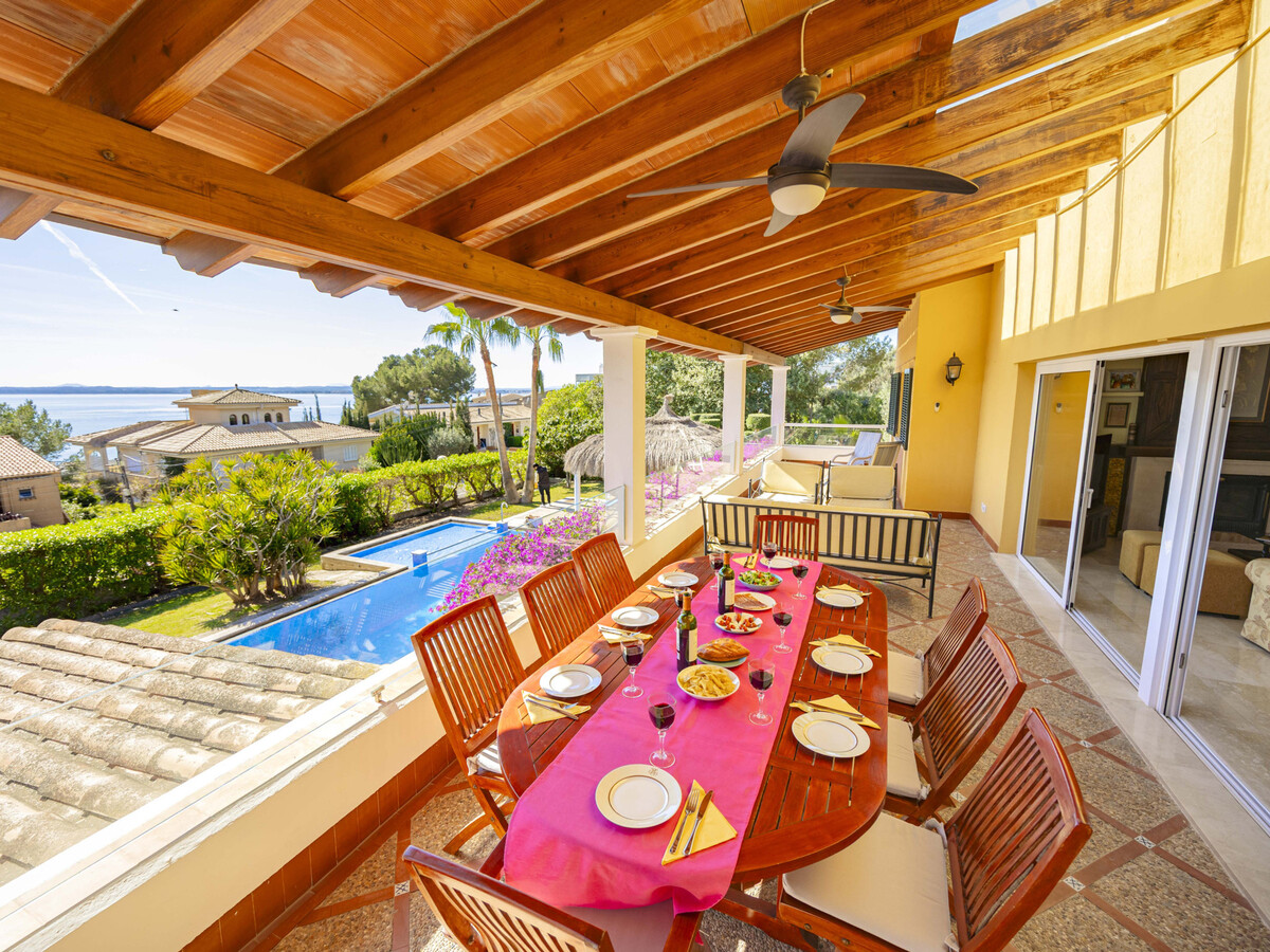 Villa front de plage à Alcudia, 4 ch., piscine privée - Photo 8