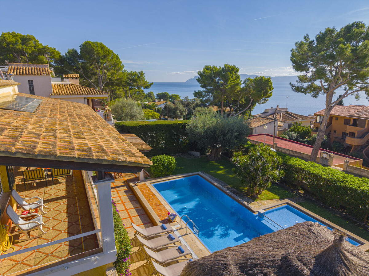 Villa front de plage à Alcudia, 4 ch., piscine privée - Photo 20