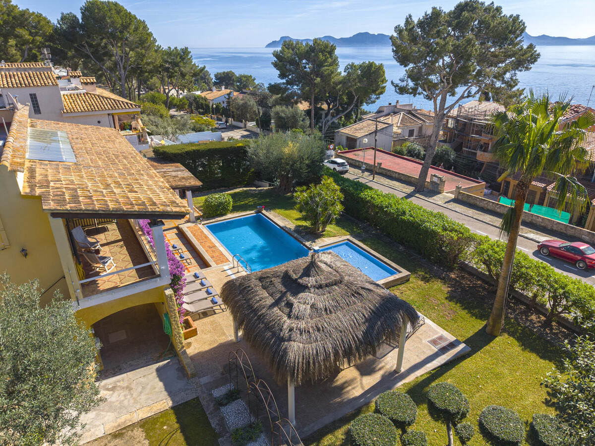 Villa front de plage à Alcudia, 4 ch., piscine privée - Photo 30