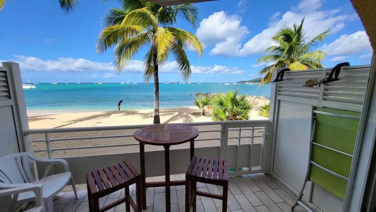 Studio vue mer à Marigot avec piscine et rhum offert - Photo 1
