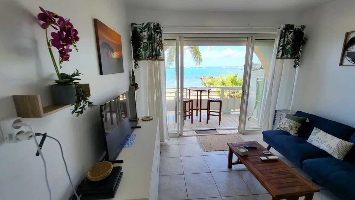 Studio vue mer à Marigot avec piscine et rhum offert - Photo 14