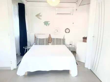 Studio 35 m² avec jardin clôturé et douche extérieure à Sainte-Anne : photo 9