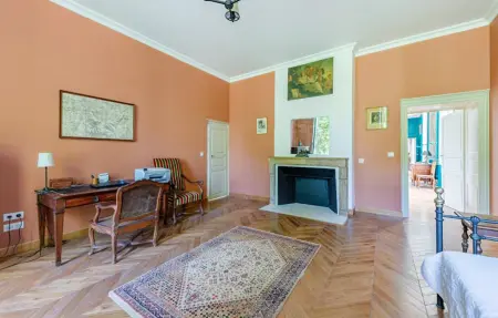 Château avec parc à Marmagne pour 15 personnes : photo 6