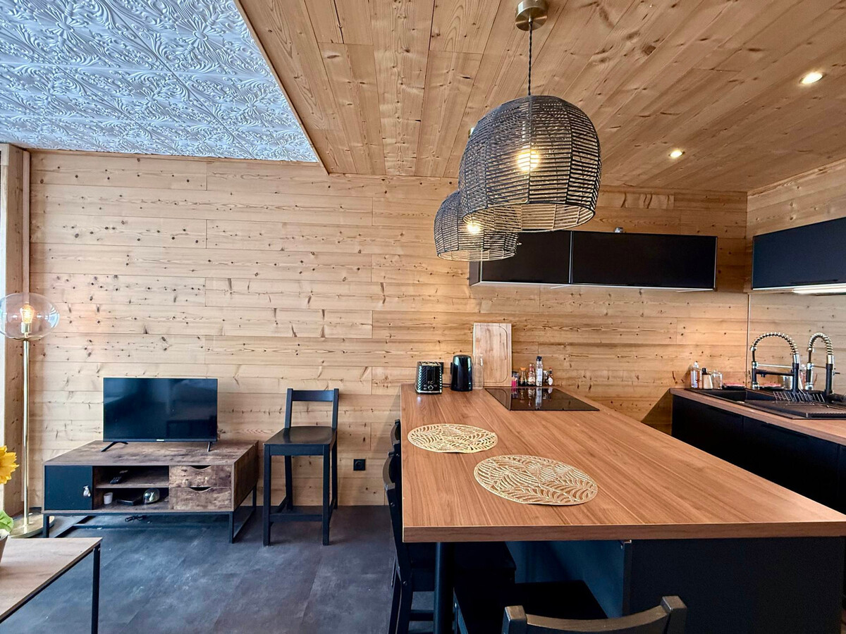 Studio rénové 4 pers avec balcon vue montagne à La Clusaz - Photo 2