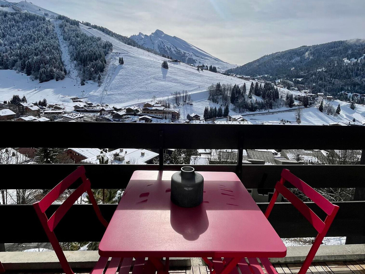 Studio rénové 4 pers avec balcon vue montagne à La Clusaz - Photo 6