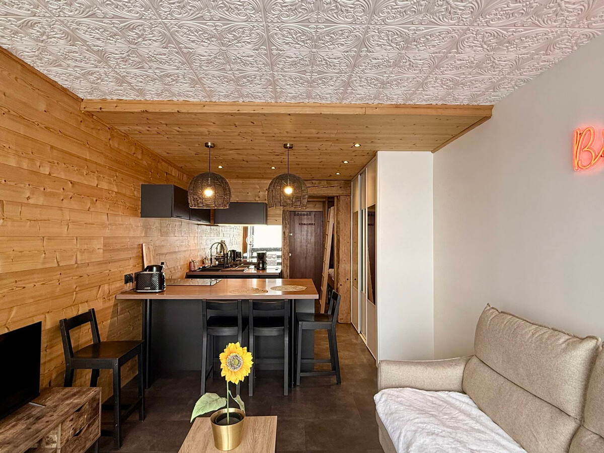 Studio rénové 4 pers avec balcon vue montagne à La Clusaz - Photo 7
