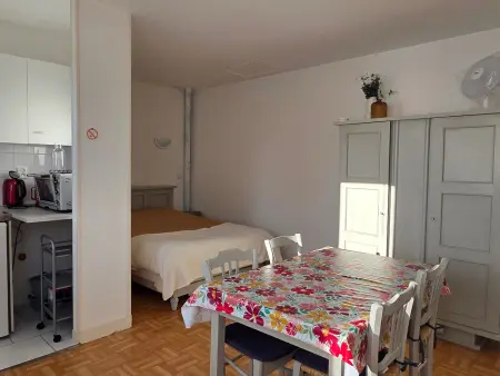 Location appartement à La Roche Posay, Studio cosy avec WIFI, jardin et parking à La Roche-Posay