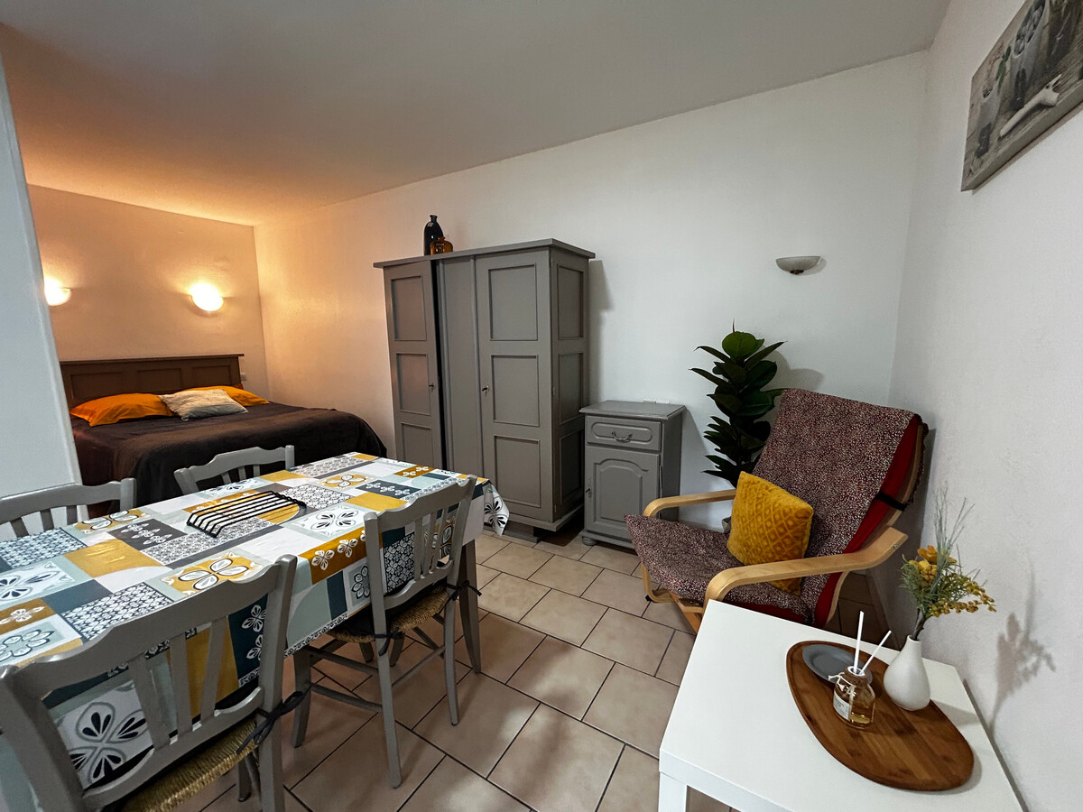 Studio à 300m des Thermes, WIFI, jardin et parking - Photo 1