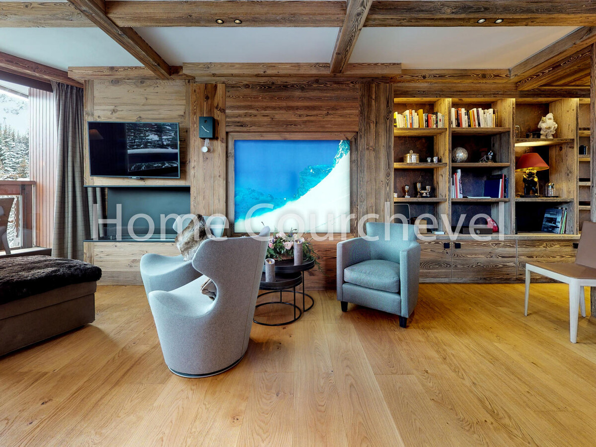 Appartement 4 chambres, accès direct pistes à Courchevel 1850 - Photo 3