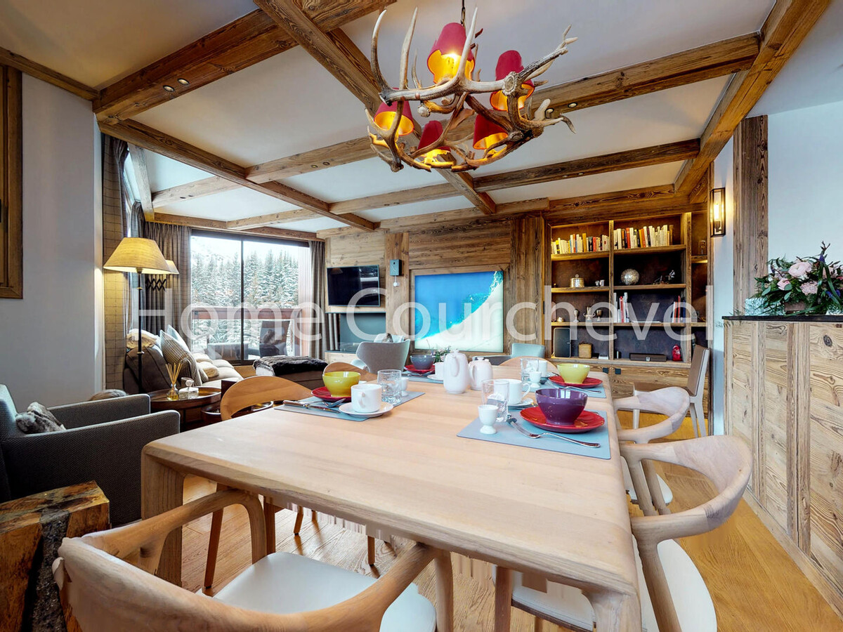 Appartement 4 chambres, accès direct pistes à Courchevel 1850 - Photo 5