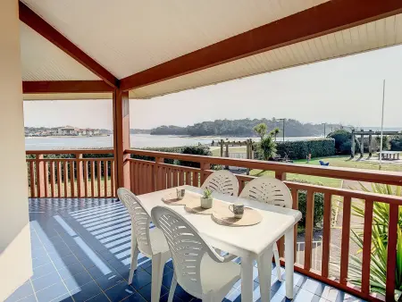 Location appartement à Vieux Boucau les Bains, Vieux-Boucau: T2 4 personnes avec terrasse et vue lac