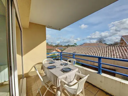 Location appartement à Vieux Boucau les Bains, Appartement cosy T2 avec balcon, animaux acceptés, parking privé