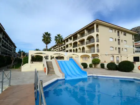 Location appartement à L'Estartit, Appartement familial à LEstartit, piscine commune