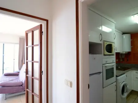 Appartement face au port à Estartit, piscine toit : photo 15