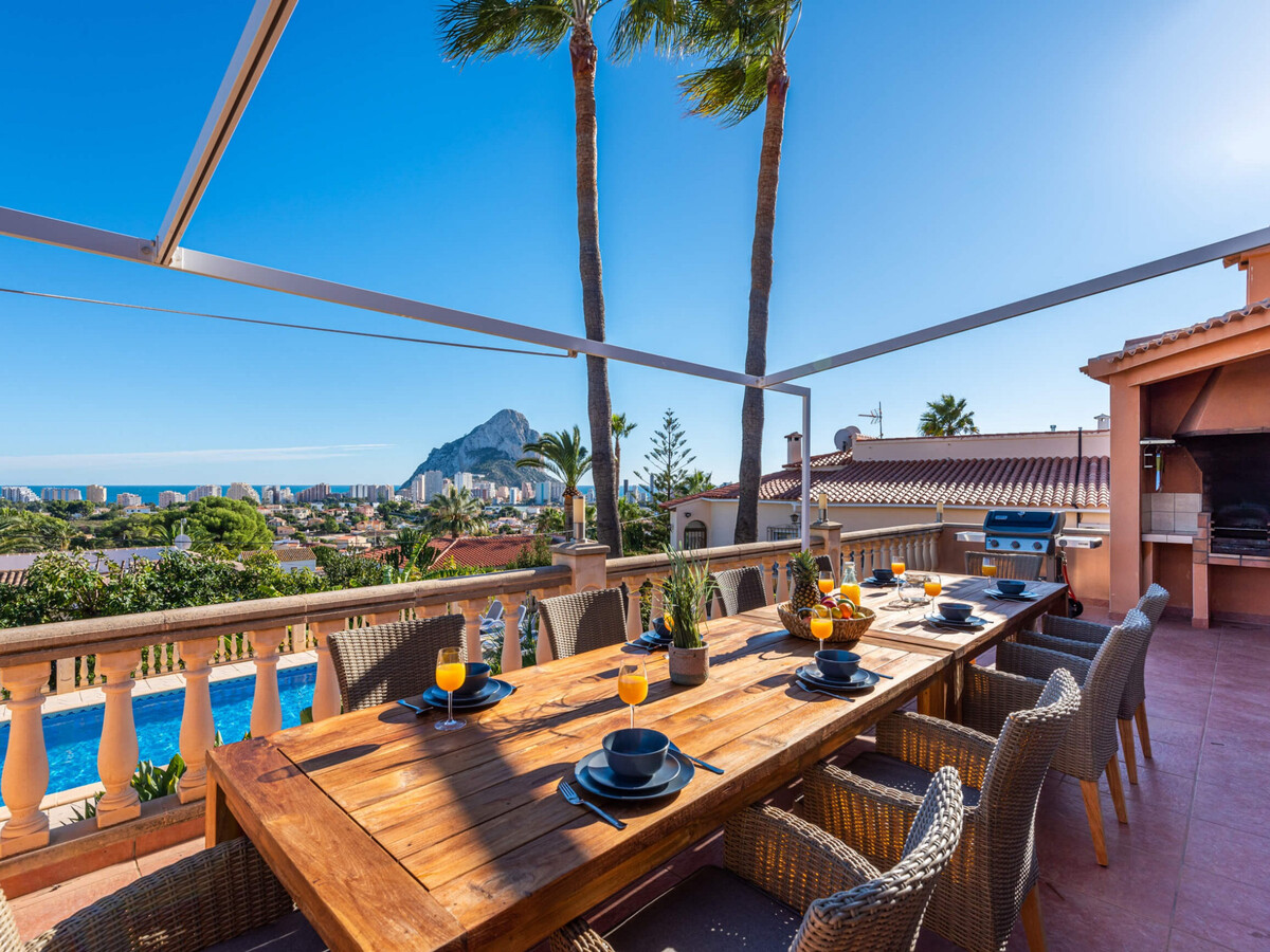 Villa 12 pers., piscine 8x4, vue Peñon d'Ifach à Calpe - Photo 12