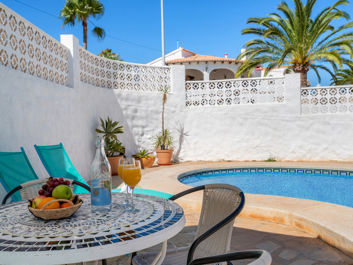 Villa 6 pers. à Calpe : piscine 8x4m, vue Peñón de Ifach - Photo 3