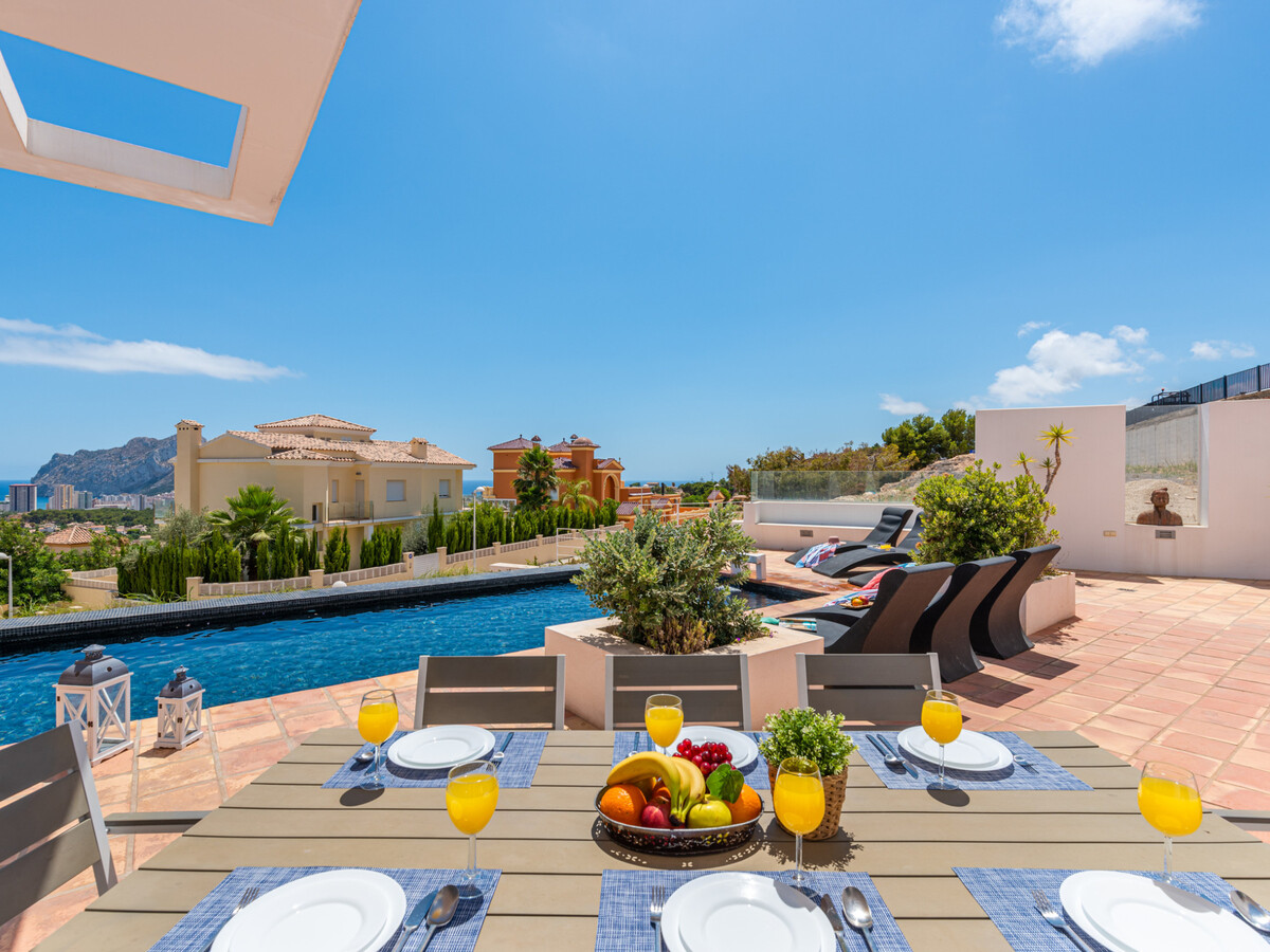 Villa 8 personnes à Calpe avec piscine privée 8x4 m - Photo 3