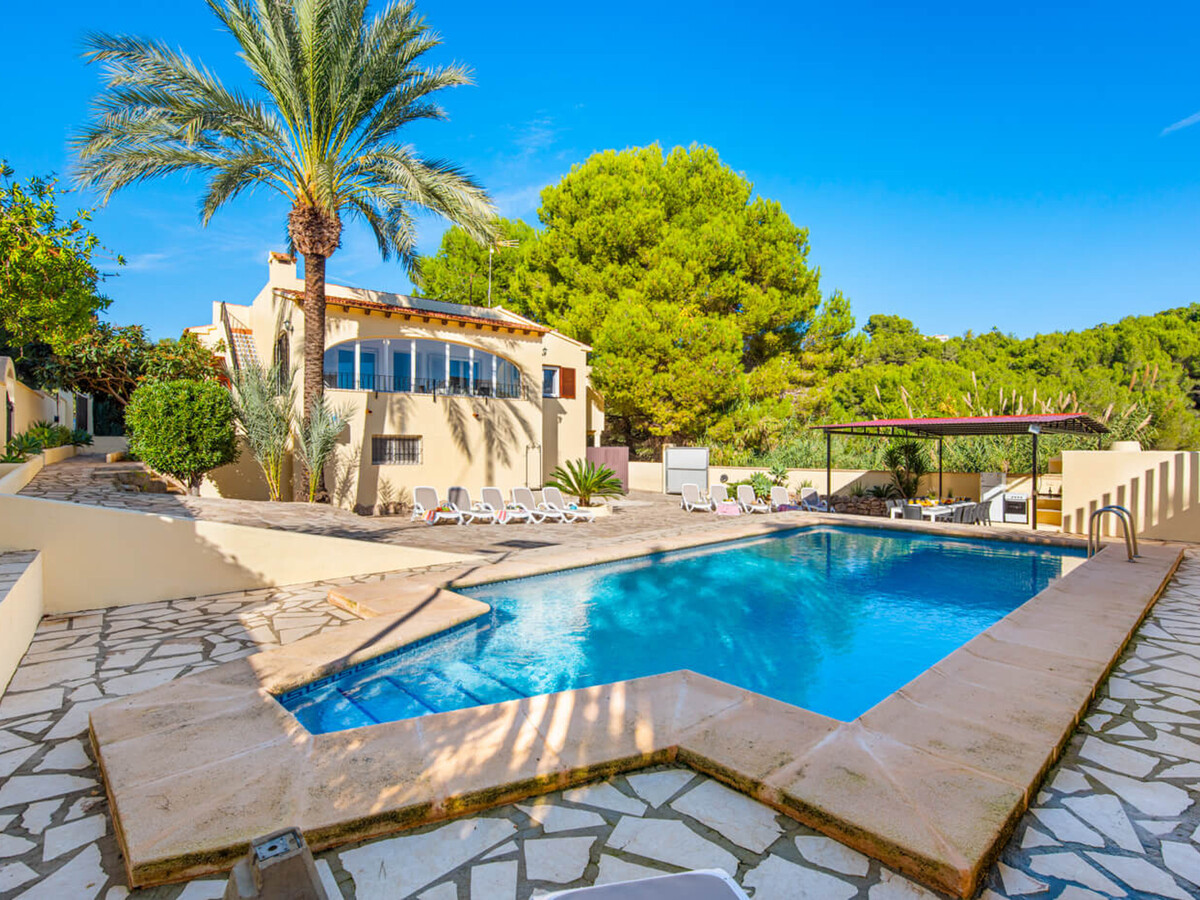 Villa 16 pers, 8 chambres, piscine 8x4 à Moraira - Photo 1