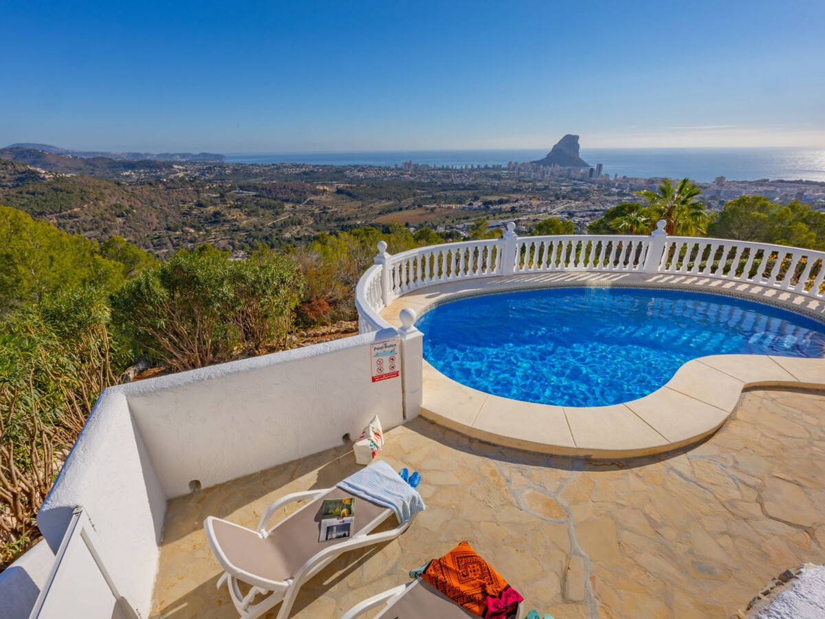 Villa 4 pers. Calpe : piscine privée 8x4, plain-pied - Photo 1