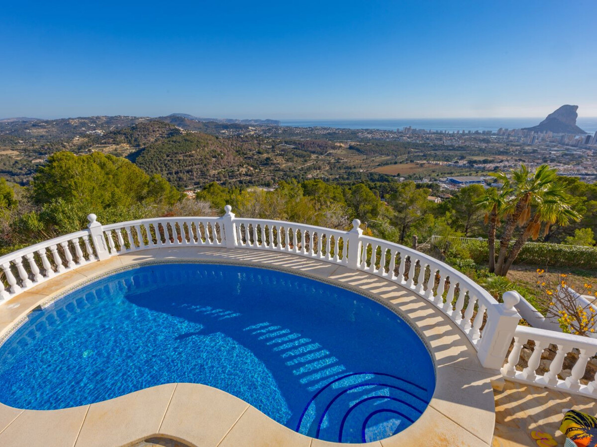 Villa 4 pers. Calpe : piscine privée 8x4, plain-pied - Photo 13