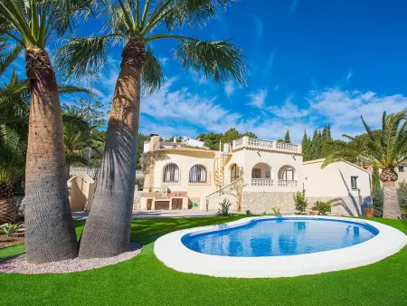 Location villa à Benissa, Villa avec piscine privée, clim, Wi-Fi près de Calpe