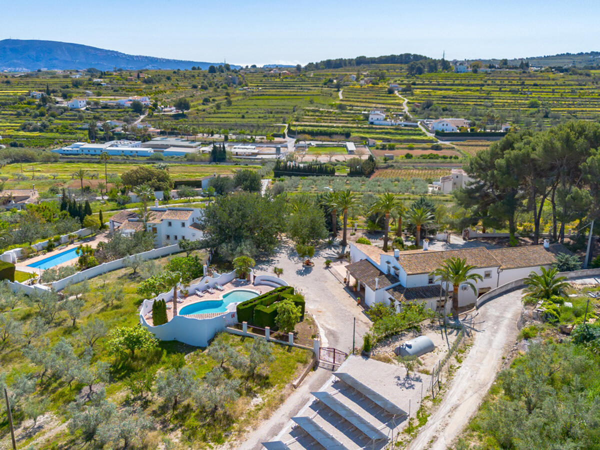 Villa 7 chambres à Benissa, piscine 10×4m, 4000m² clôturé - Photo 12