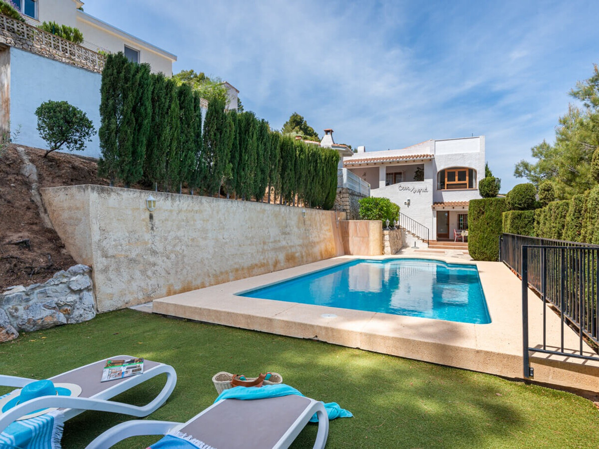 Villa 10 pers. à Calpe : piscine 8x4m, 5 ch, 2 étages - Photo 9