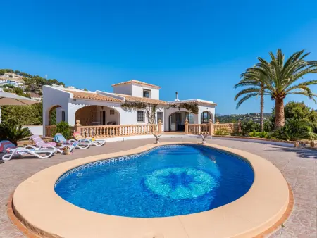 Location villa à Calp, Villa à Calpe avec piscine privée, climatisation et Wi-Fi