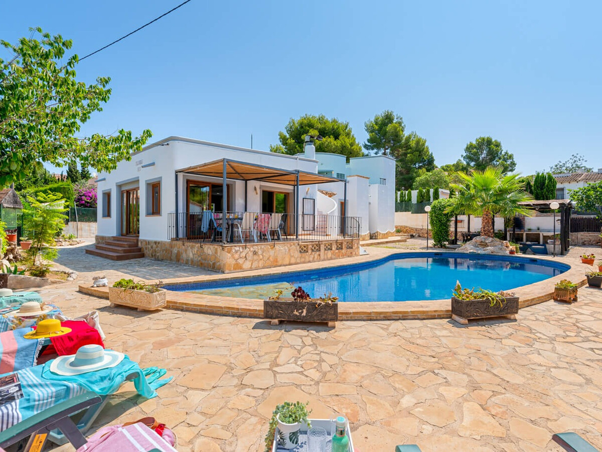 Villa 8 pers. Calpe : piscine 5x10m, 4 chambres, jardin - Photo 2