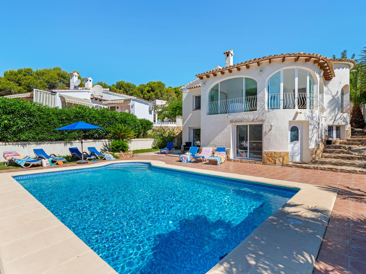 Villa 8 pers., piscine 8x4 et vue mer à Benissa - Photo 1
