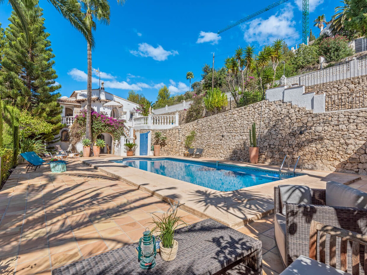 Villa 11 pers. Benissa : piscine 5x10m, 2 étages, vue mer - Photo 3