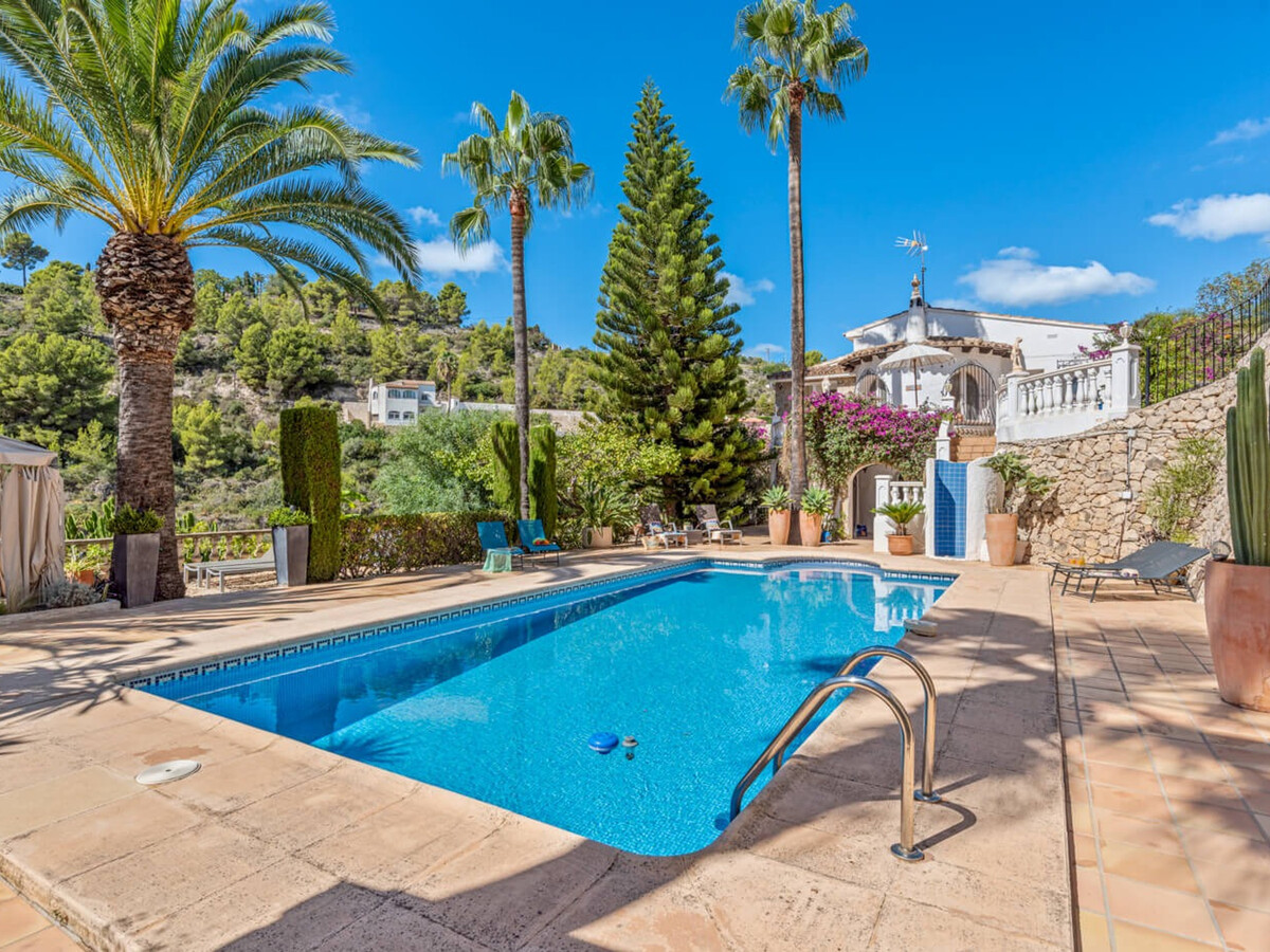 Villa 11 pers. Benissa : piscine 5x10m, 2 étages, vue mer - Photo 4