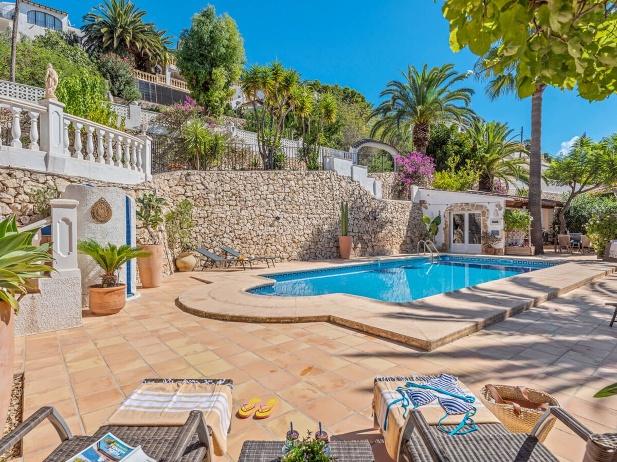 Villa 11 pers. Benissa : piscine 5x10m, 2 étages, vue mer - Photo 10